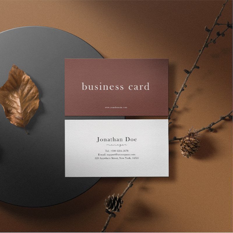Business card horizintal 9x5