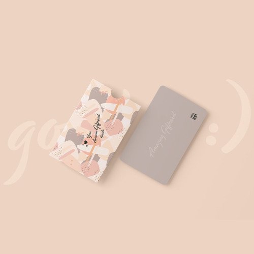 10x7cm كروت هدايا مع مظاريف